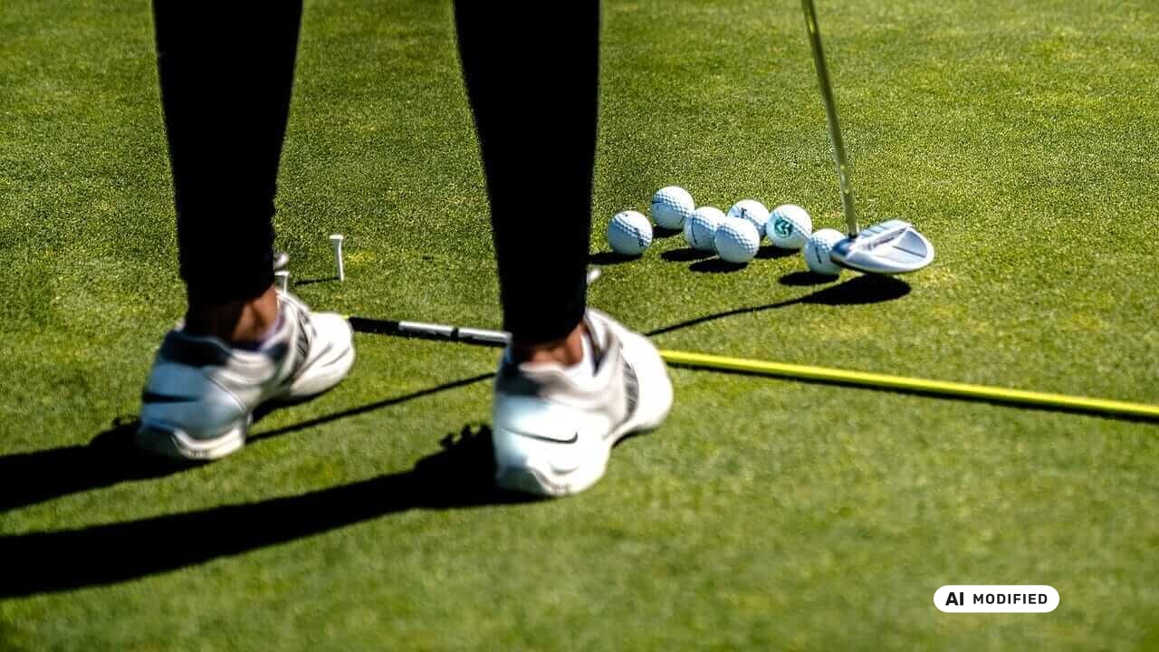 Das Geheimnis über Fußpositionen beim Golf