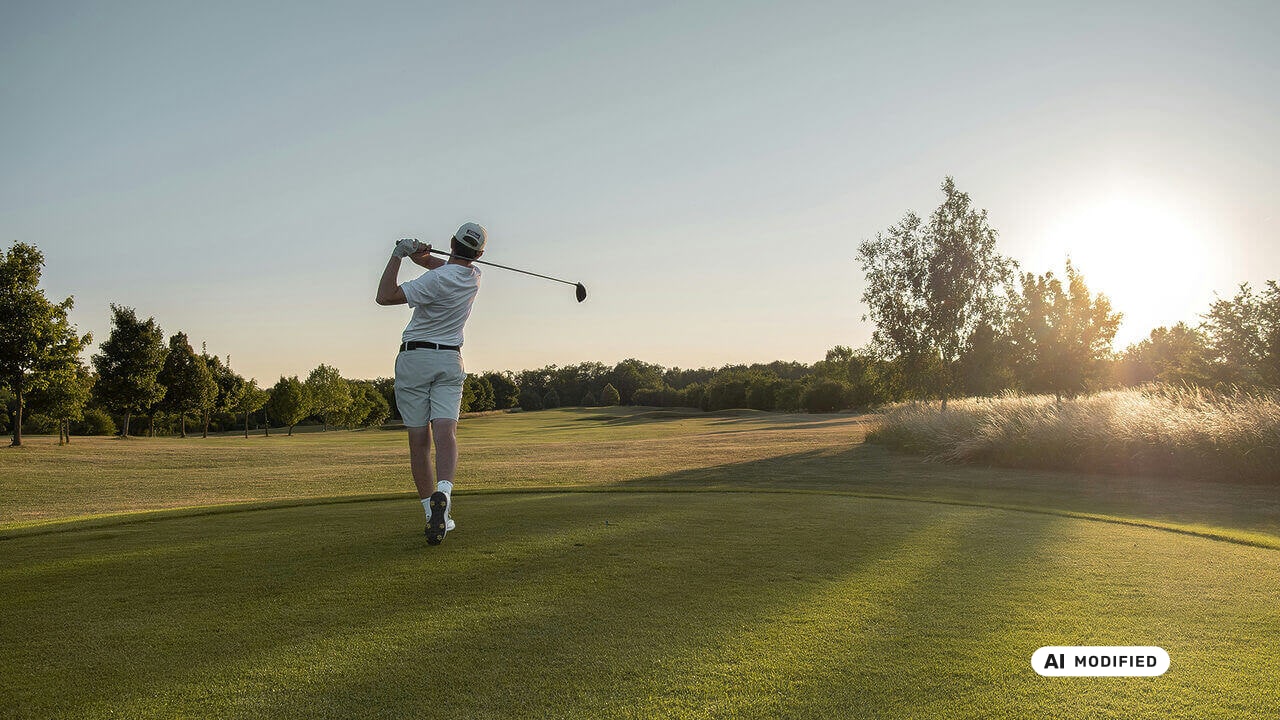 Ausrichten im Golf