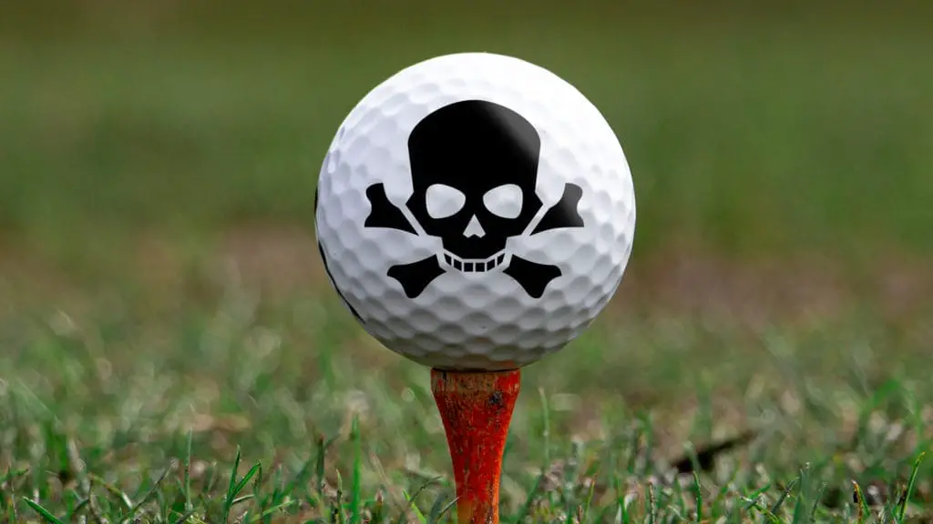 Wie gefährlich ist Golf spielen?